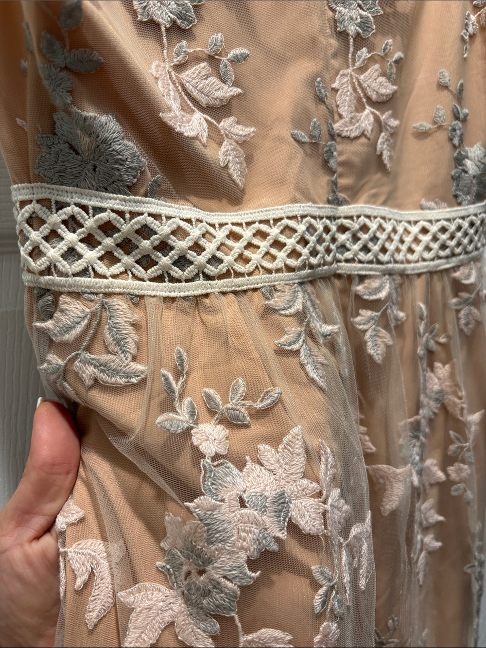 Wayf Embroidered Dress - Picture 4 of 4